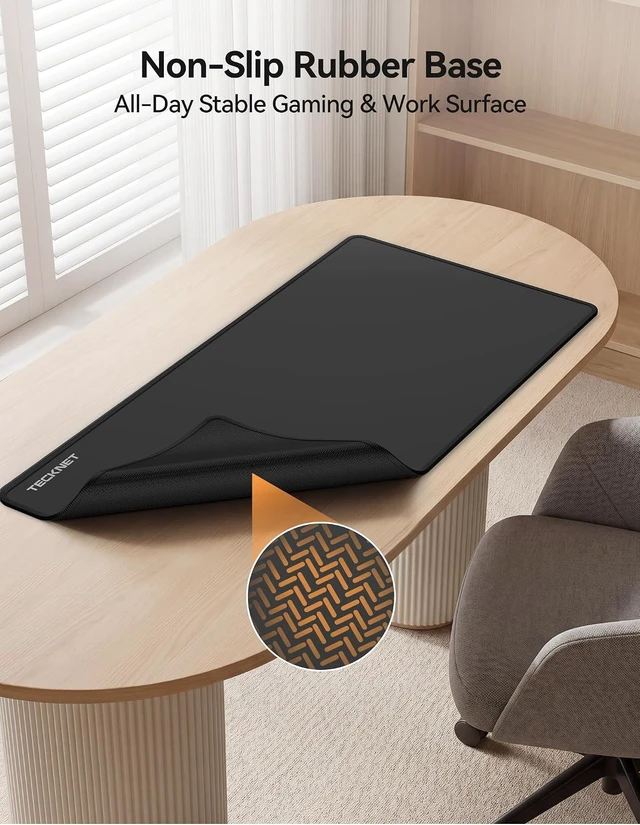 Alt view image 4 of 7 - Large Mouse Pad for Desk 23.6 x 11.8 XL Extended Gaming Desk Mat
