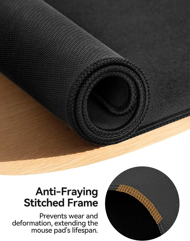Alt view image 6 of 7 - Large Mouse Pad for Desk 23.6 x 11.8 XL Extended Gaming Desk Mat