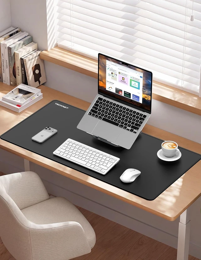 Alt view image 7 of 7 - Large Mouse Pad for Desk 23.6 x 11.8 XL Extended Gaming Desk Mat