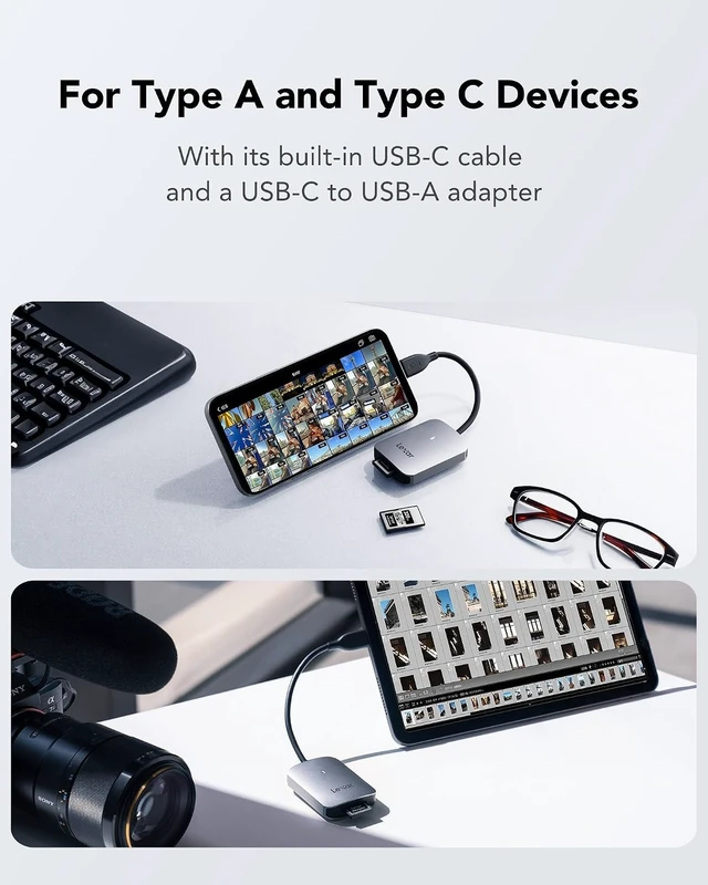 Alt view image 4 of 7 - RW515 CFexpress Type A Card Reader USB 3.2 Gen 2