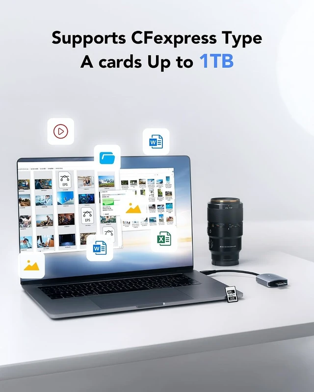 Alt view image 6 of 7 - RW515 CFexpress Type A Card Reader USB 3.2 Gen 2