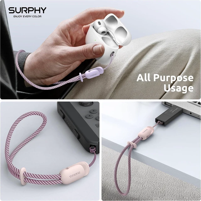 Alt view image 6 of 7 - 2 Pack Phone Lanyard Phone Wrist Strap for Case Camera Wrist Strap
