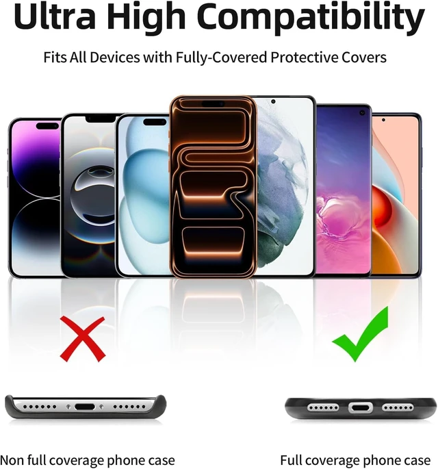 Alt view image 5 of 6 - 360° Rotating Stainless Steel Phone Tether Tab (3-Pack) - Universal for iPhone & Other Phones (Fits Wristbands/Necklaces/Crossbody Straps)