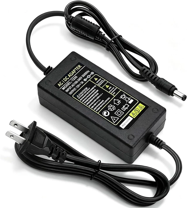Main image of Sceptre Monitor Power Cord 12V 5A AC Adapter Replacment for Sceptre EC Series 32 30 27 24 22 20 19 15 E248W E225W E205W E275W E209W Monitor Power Supply Cord Charger & More 12V 5V 4A 3A 2A
