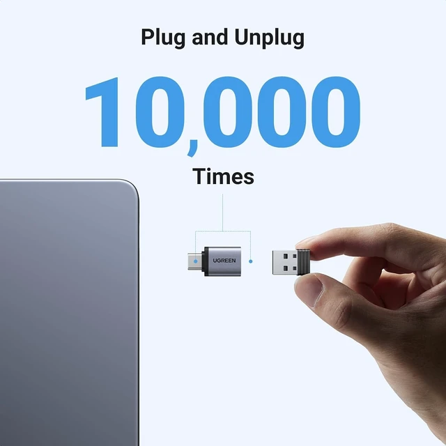 Alt view image 7 of 7 - USB to USB C Adapter 10Gbps 2 Pack USB C to A Adapter Compatible with iPhone 16 15 Pro//MacBook Pro/Air/iPad Pro Thunderbolt 4/3 Space Gray