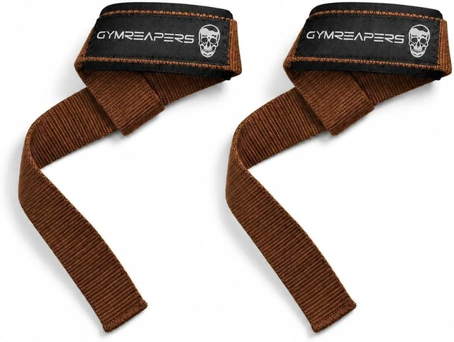 Main image of Lifting Wrist Straps for Weightlifting Bodybuilding Powerlifting Strength Training & Deadlifts - Padded Neoprene with 18 Cotton