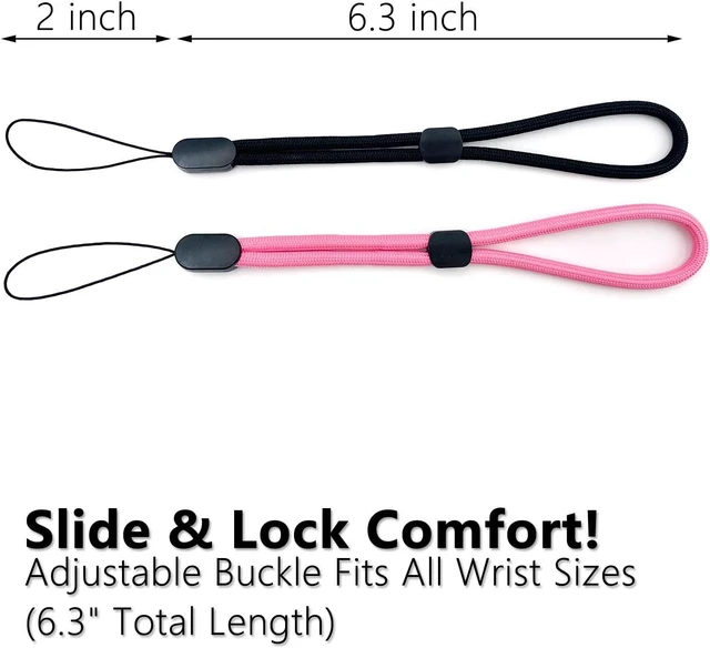 Alt view image 4 of 6 - 10PCS Adjustable Wrist Strap Lanyards Durable Nylon Hand Lanyards for Phones Cameras Flashlights Keychains Badges & More Secure Wrist Straps for Everyday Use