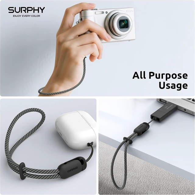 Alt view image 5 of 7 - 3 Pack Phone Wrist Strap Phone Lanyard with Cellphone Tether Tab