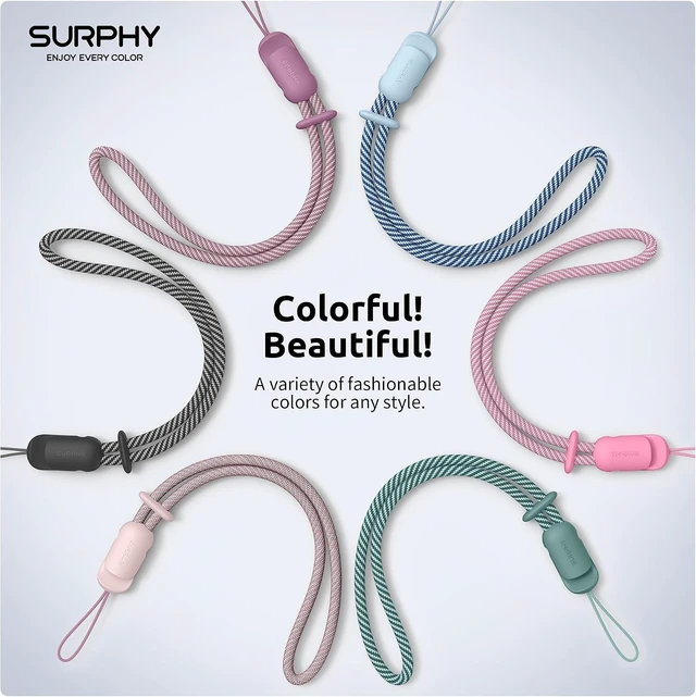Alt view image 6 of 7 - 3 Pack Phone Wrist Strap Phone Lanyard with Cellphone Tether Tab