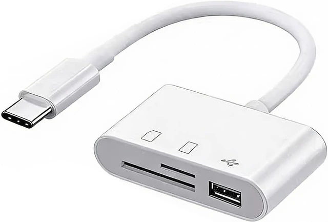 Main image of USB Card Reader Memory Card Compatible Portable Data Transfer Adapter