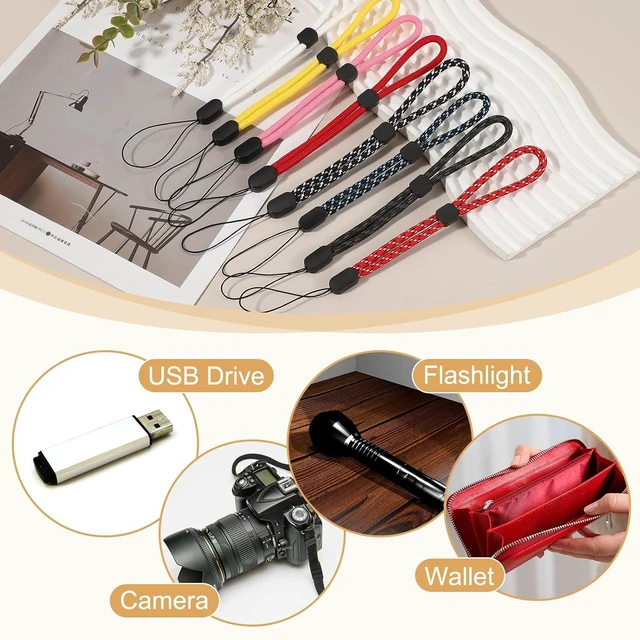Alt view image 7 of 7 - Camera Wrist Strap Adjustable Nylon Phone Wristlet Straps