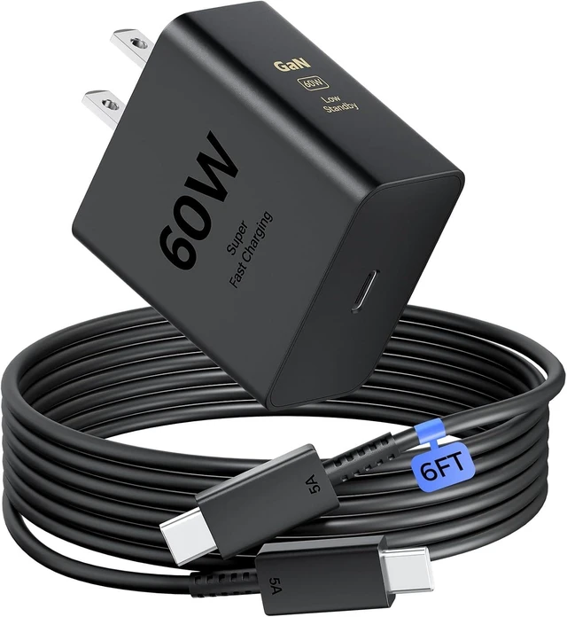 Main image of 60W USB C Super Fast Charger Type C Fast Phone Charger