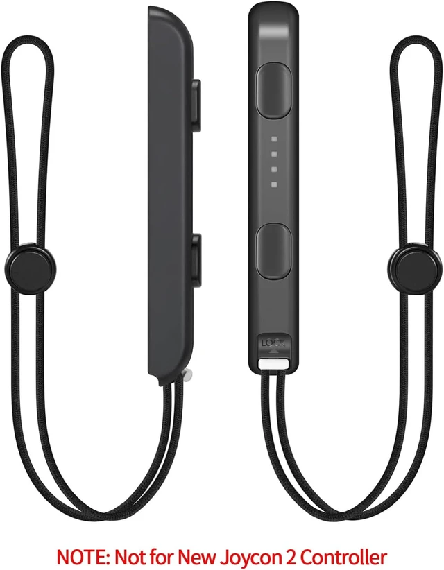 Alt view image 2 of 6 - Wrist Strap for Switch Controller 2 Pack Lanyard Replacement Parts Accessories for Joycon Controller