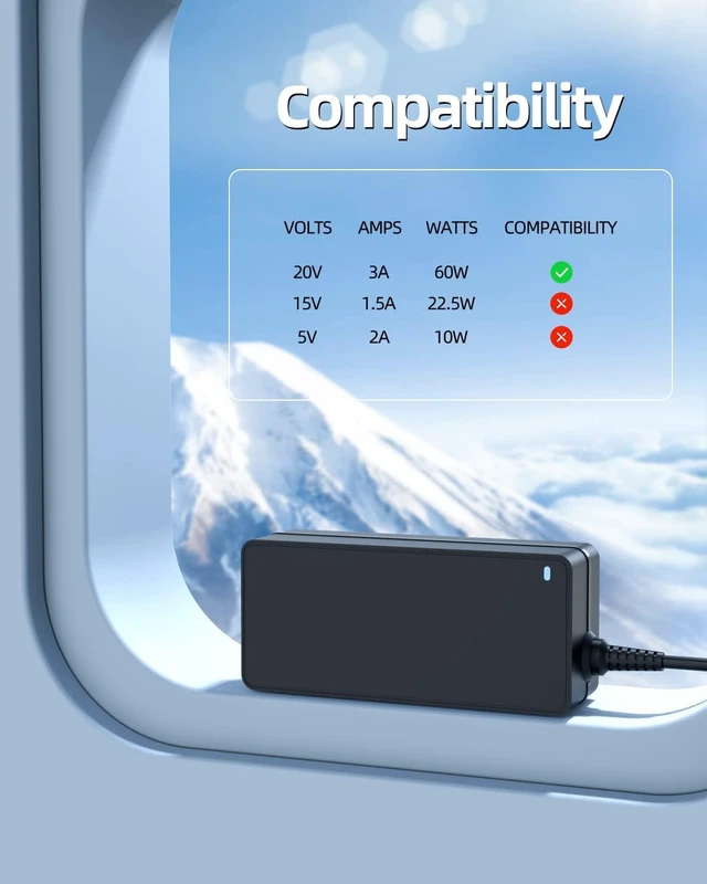 Alt view image 4 of 7 - 20V Massage Gun Charger Fit for Theragun Elite Pro G4 G3 Percussive Massager Replacement Power Supply Adapter Cord - Round-Port Models Only