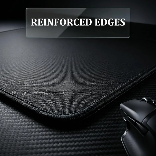 Alt view image 2 of 4 - Non-Slip Rubber Base Mouse Pad 9.84x11.81 in