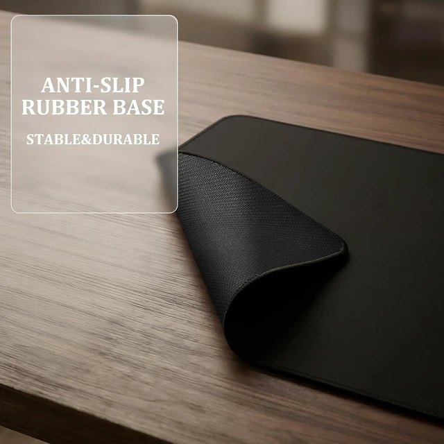Alt view image 3 of 4 - Non-Slip Rubber Base Mouse Pad 9.84x11.81 in