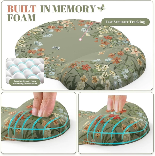 Alt view image 4 of 7 - Keyboard Pad for Workspace Green 35.4x15.7 Desk Protector