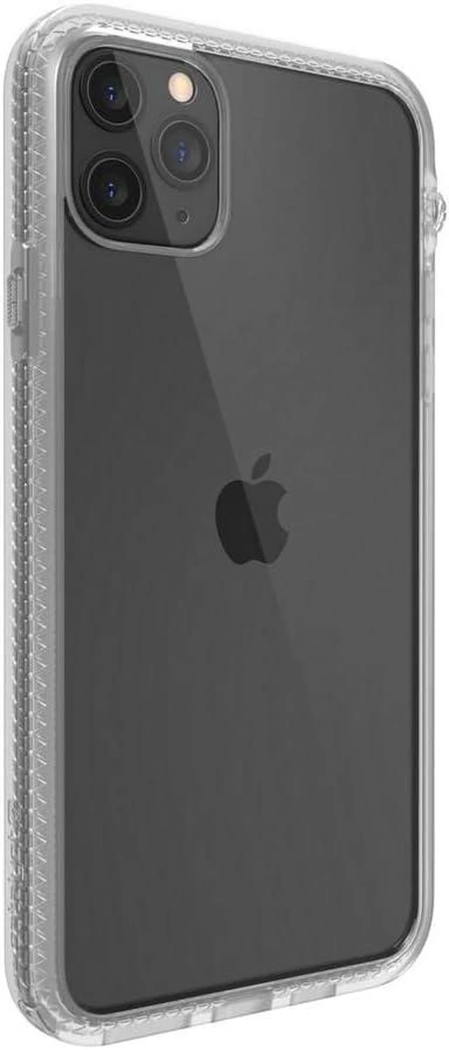 Alt view image 3 of 7 - - iPhone 11 Pro Case with Clear Back Case 2M Drop Resistant Shock Absorption System Rotary Switch Switch Wireless Charging Lanyard- Clear