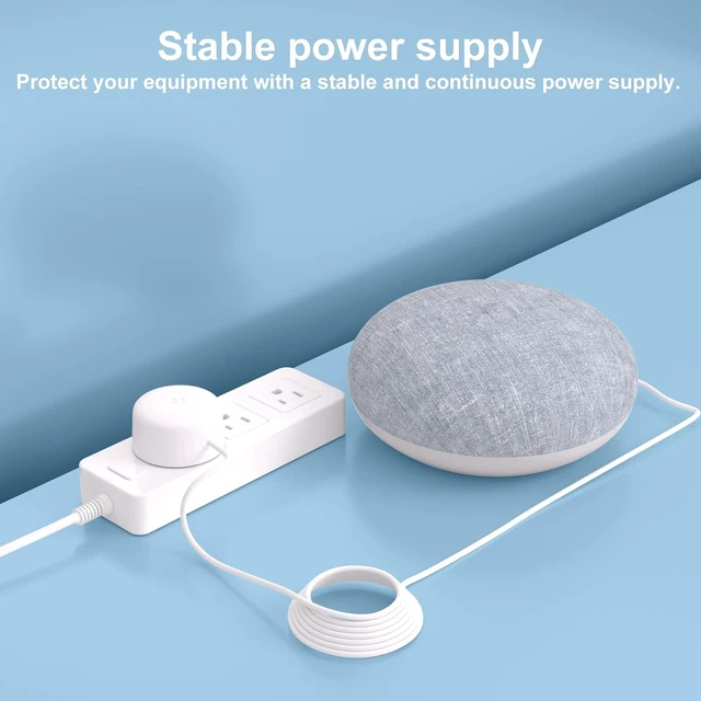 Alt view image 6 of 7 - 15W AC Adapter Charger Compatible with Google Nest Power Connector