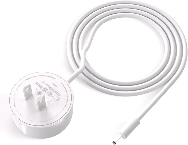 Alt view image 7 of 7 - 15W AC Adapter Charger Compatible with Google Nest Power Connector