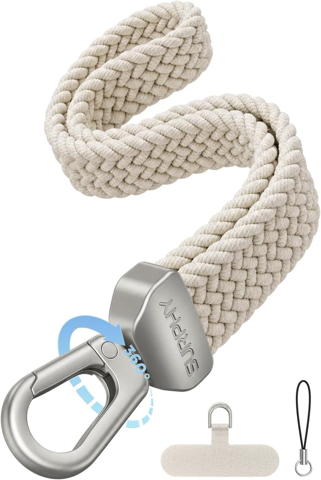 Main image of Elastic Phone Wrist Strap Phone Lanyard Key Chain Lanyards