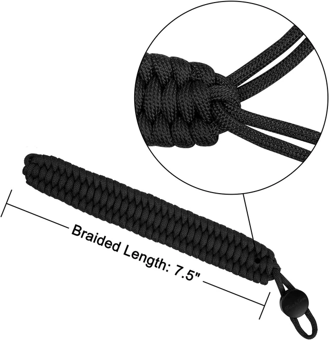 Alt view image 3 of 7 - Wrist Lanyard Adjustable Paracord Camera Hand Strap