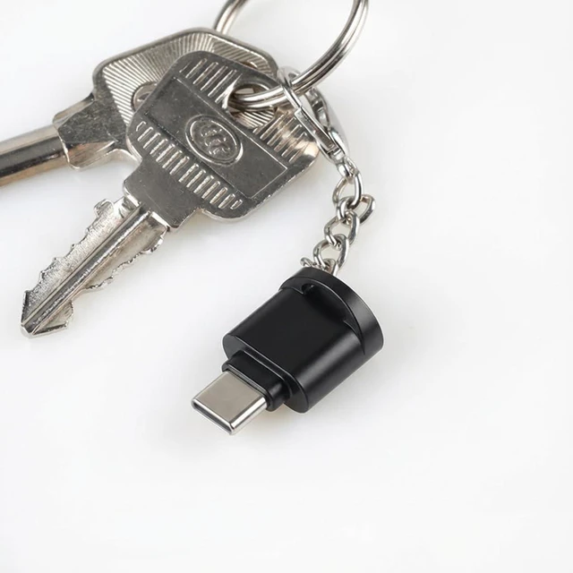 Alt view image 2 of 4 - 2-in-1 USB-C and USB 3.0 Memory Card Reader - Portable SD/TF Card Adapter for Laptop and Smartphone