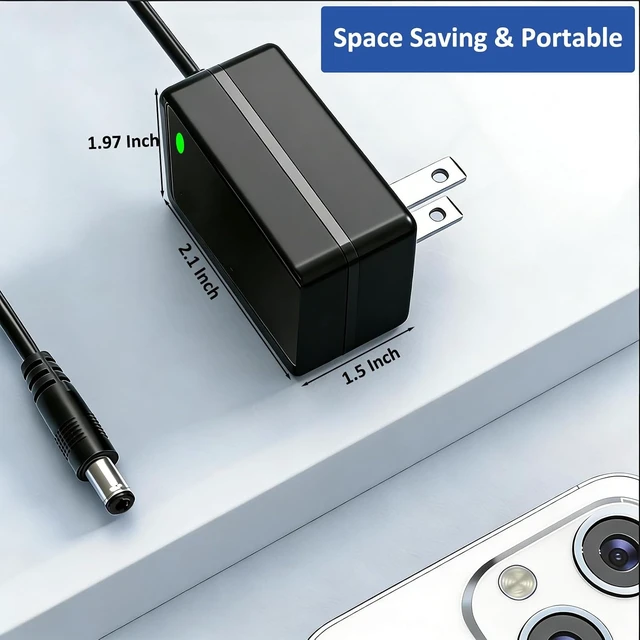 Alt view image 6 of 7 - 26.5V Power Adapter for 22.2V Cordless Vacuum Cleaner Fit for DEVOAC N300