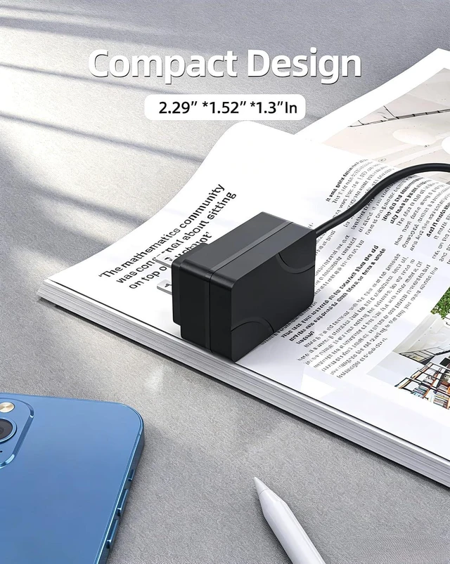 Alt view image 4 of 6 - AC Adapter Fit for Brother P-Touch PTD210 PTD220 PTH110 PT-N20 Model