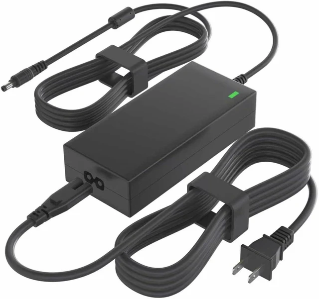 Main image of 19V 3.42A Power Adapter Compatible with LG Monitor Power Cord 65W AC DC Charger Replacement for LG 19 20 22 23 24 27 29 32 LCD LED HD TV UltraWide Monitor 6.5 x 4.4mm Connector