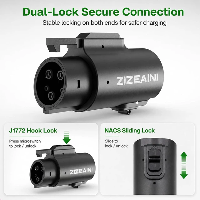 Alt view image 3 of 7 - Tesla to J1772 Charging Adapter for J1772 EV 48 Amp & 240V AC