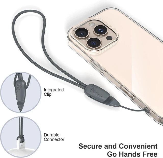 Alt view image 4 of 6 - 2 Pack Multi-Purpose Wrist Lanyard Hand Strap for Cell Phone Case Camera Airpods Keys Keychain Keys USB