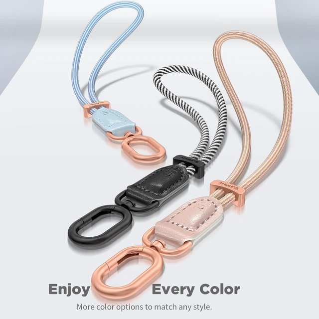 Alt view image 6 of 7 - Phone Wrist Strap Keychain Wristlet Phone Lanyard with Tether Tab