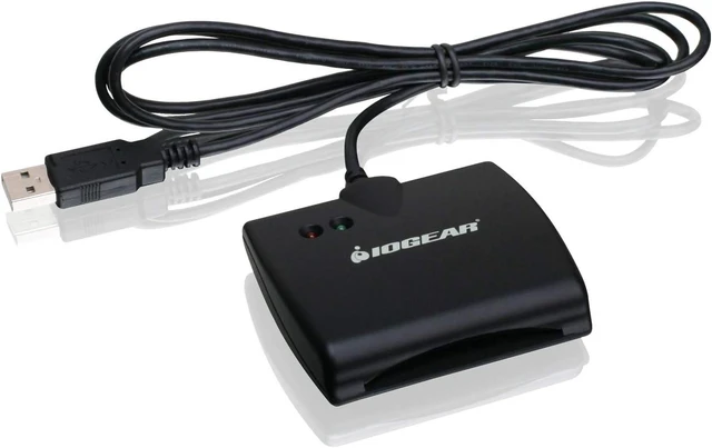 Main image of USB Smart Card Access (CAC) Reader - TAA Compliant - DOD/Government/Healthcare/Banking/Entertainment/Secure Network Login - Compatible With Mac Win Linux - GSR202