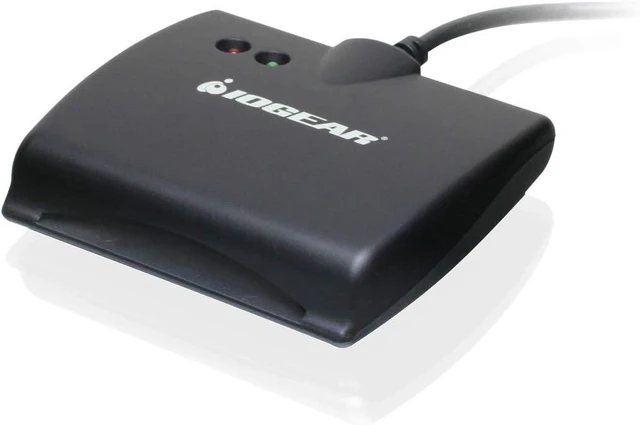 Alt view image 2 of 3 - USB Smart Card Access (CAC) Reader - TAA Compliant - DOD/Government/Healthcare/Banking/Entertainment/Secure Network Login - Compatible With Mac Win Linux - GSR202