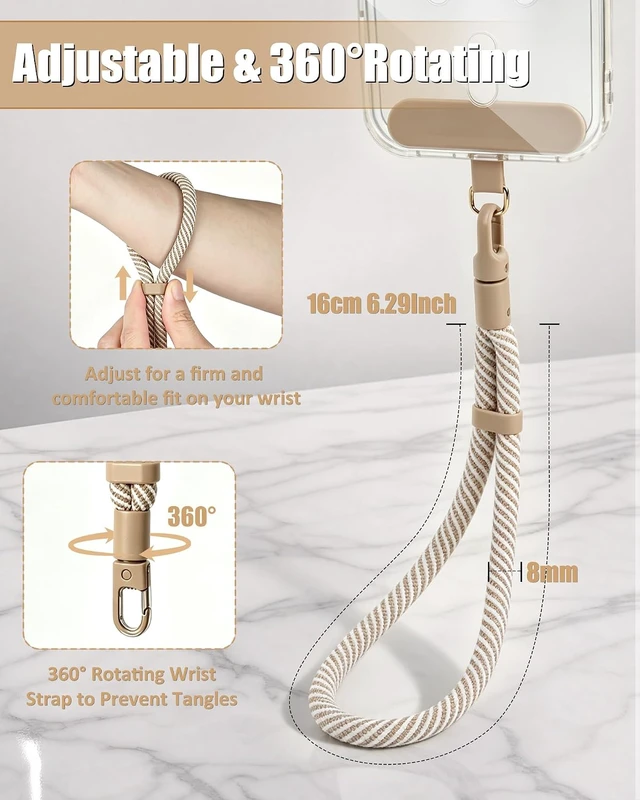Alt view image 3 of 7 - Phone Lanyard Phone Wrist Strap for Case Hand Wrist Strap 2 Pack