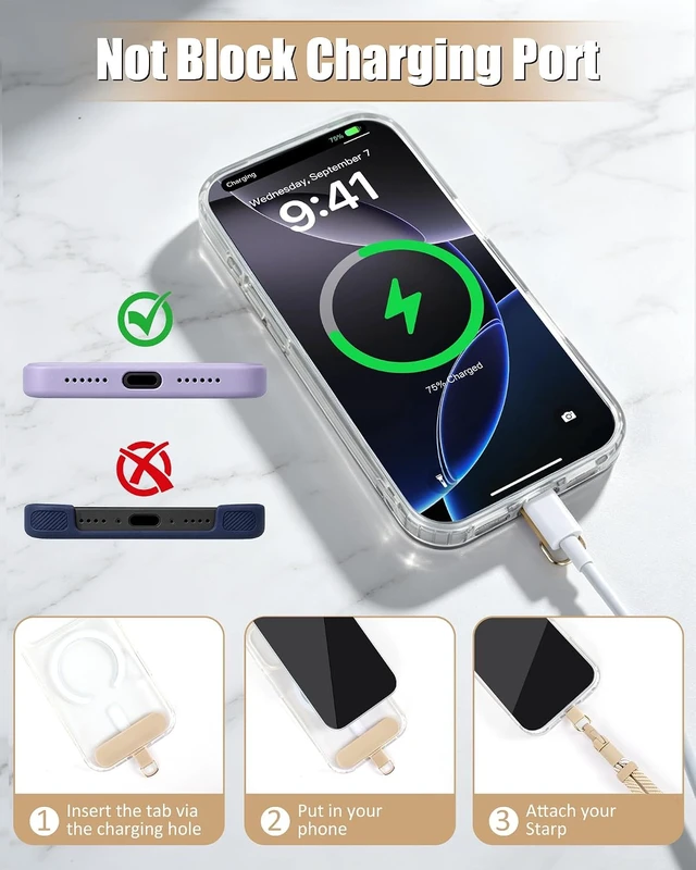 Alt view image 4 of 7 - Phone Lanyard Phone Wrist Strap for Case Hand Wrist Strap 2 Pack