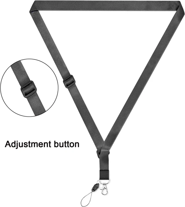 Alt view image 7 of 7 - 6 Pcs Lanyards with Vertical ID Badge Holder