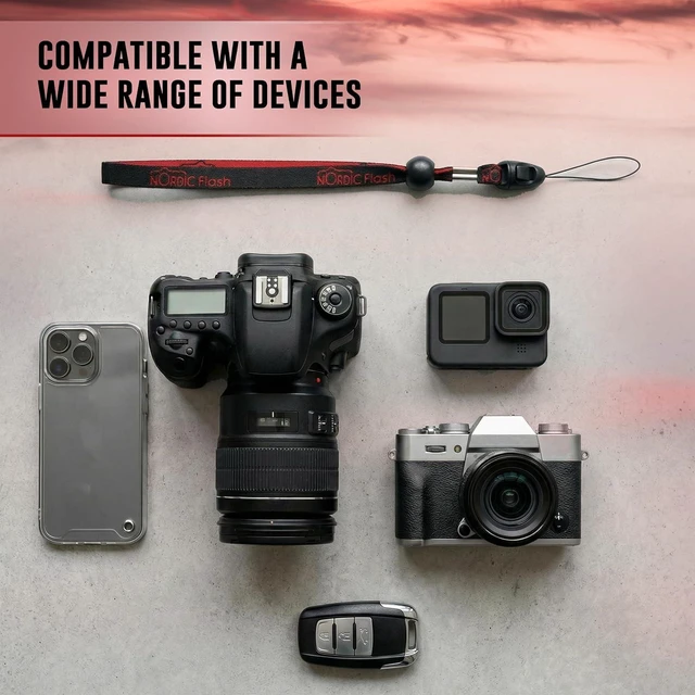 Alt view image 6 of 7 - Hand Strap 5-Pack - Quick-Release Lanyards for Camera & Phone Premium Strap Around Wrists for Secure Grip - Ideal for Travel Hiking & Photographers