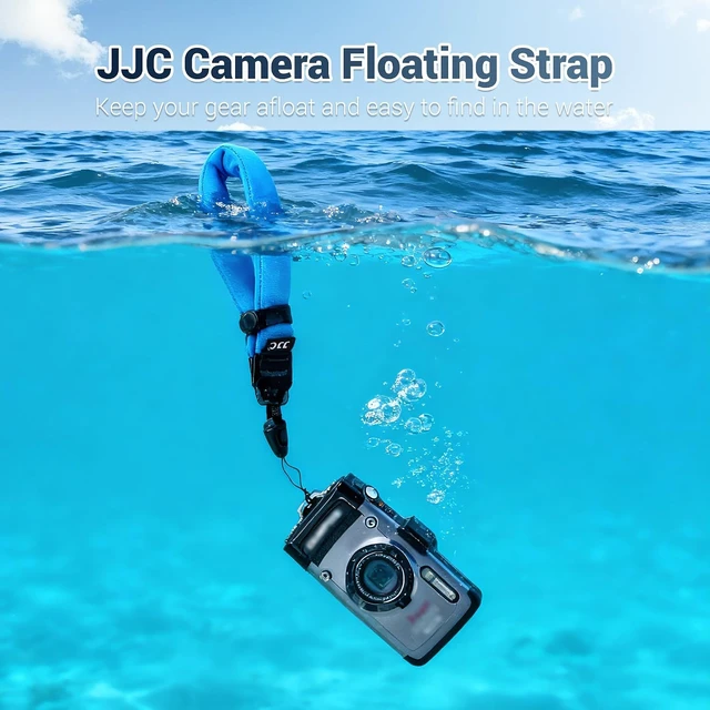 Alt view image 2 of 7 - Floating Wrist Strap for Underwater Camera Action Camera Phone Yellow