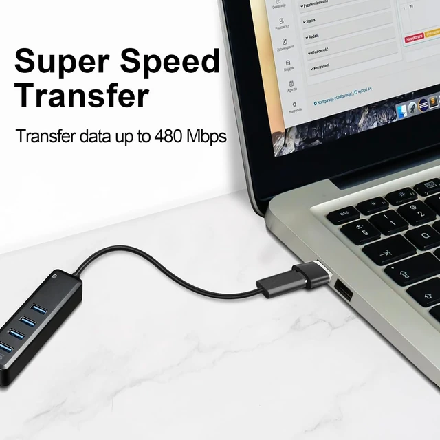 Alt view image 6 of 6 - USB to USB C Adapter 10 Pack Type C Female to A Male Charger Cable Converter for iPhone 15 14 13 12 Pro Max Plus Watch Ultra iWatch 9 8 7 MacBook Pro iPad 10 9 Galaxy S20-23 and More