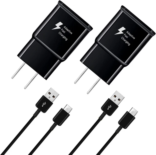 Main image of USB Wall Charger Block with 6.6ft Type C Fast Charging Cord for