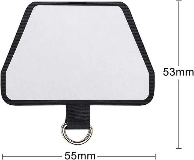 Alt view image 5 of 6 - Phone Tether Tab 4X Durable Patches for Phone Lanyard Compatible for All Most Smartphones Full Coverage Cases
