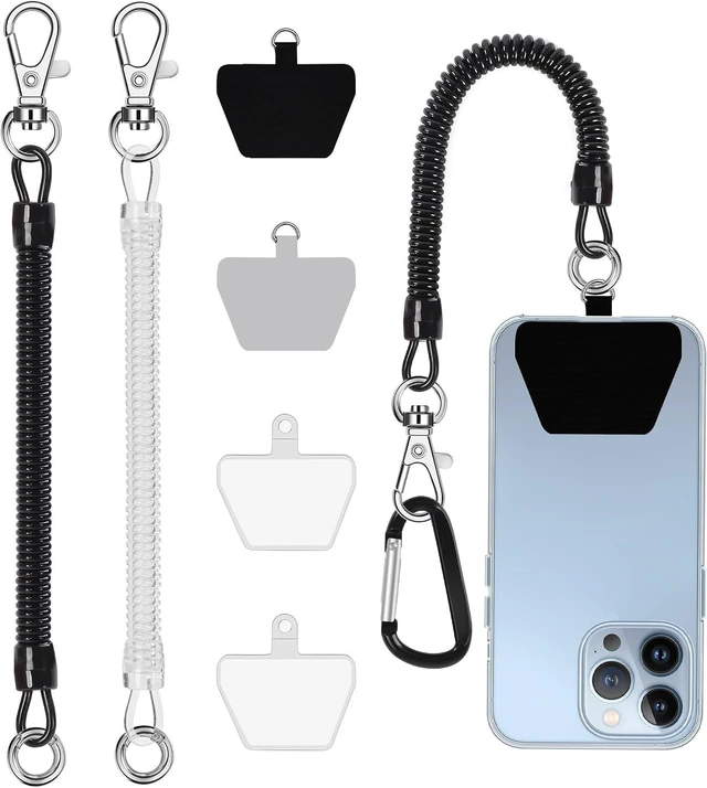 Main image of Phone Leash with Phone Tether Tabs for Outdoor Skiing Hiking Cycling Climbing Fit for Most Phones