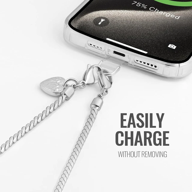 Alt view image 4 of 7 - Phone Charm Strap Detachable Wrist Strap For iPhone Anti Theft Strap Phone Chain Wristlet