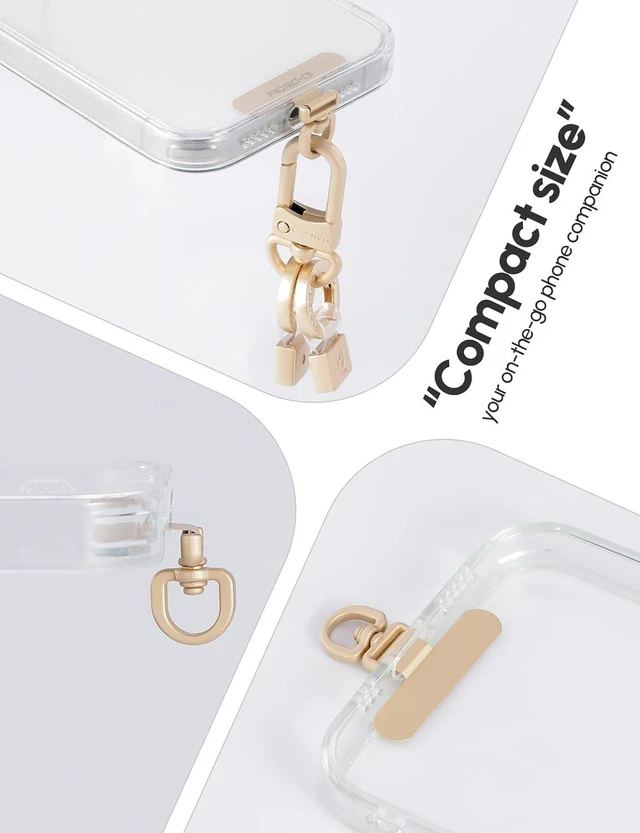 Alt view image 6 of 7 - Phone Lanyard Tether Tab Phone Strap Metal Patch Universal Phone Lanyard Tether Patch Without Adhesive