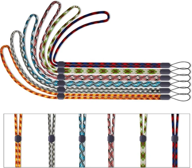 Alt view image 4 of 7 - Lanyards Adjustable Lanyard 6pcs Colors long Neck Lanyards Straps