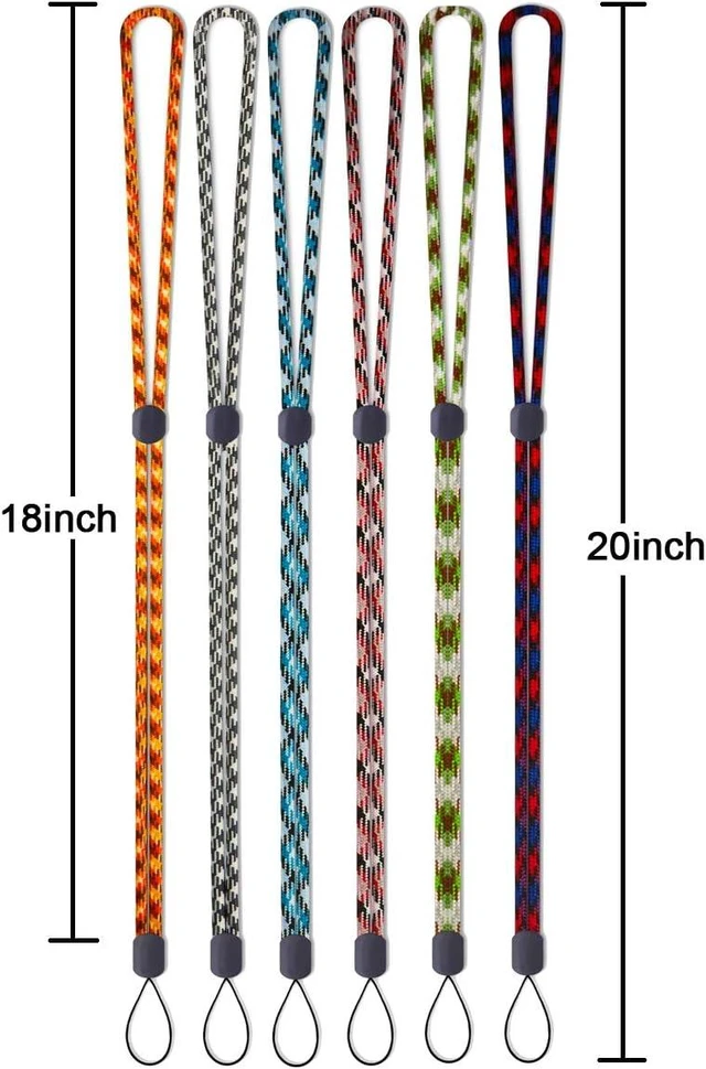 Alt view image 5 of 7 - Lanyards Adjustable Lanyard 6pcs Colors long Neck Lanyards Straps
