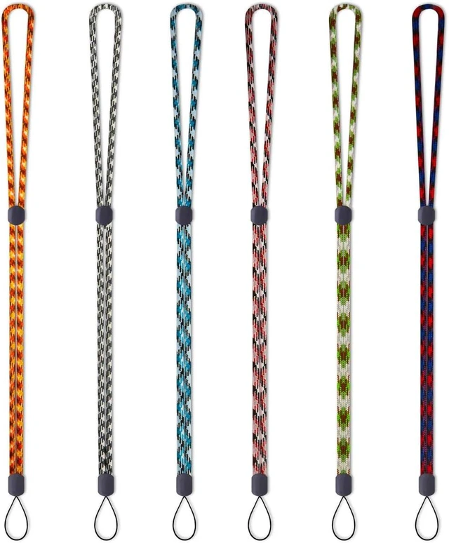 Alt view image 2 of 7 - Lanyards Adjustable Lanyard 6pcs Colors long Neck Lanyards Straps