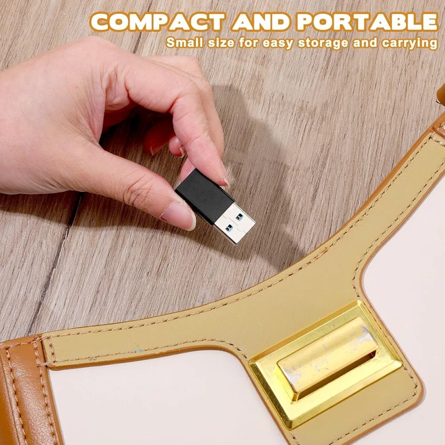 Alt view image 5 of 7 - 4 PCS USB B to USB C Adapter Female